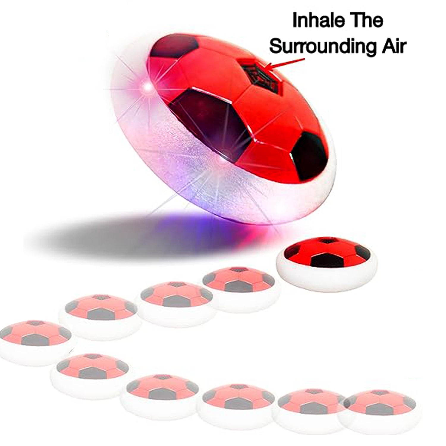 TTG Hover Soccer Ball Toy with Foam Bumper TTG Hover Soccer Ball Toy with Foam Bumper